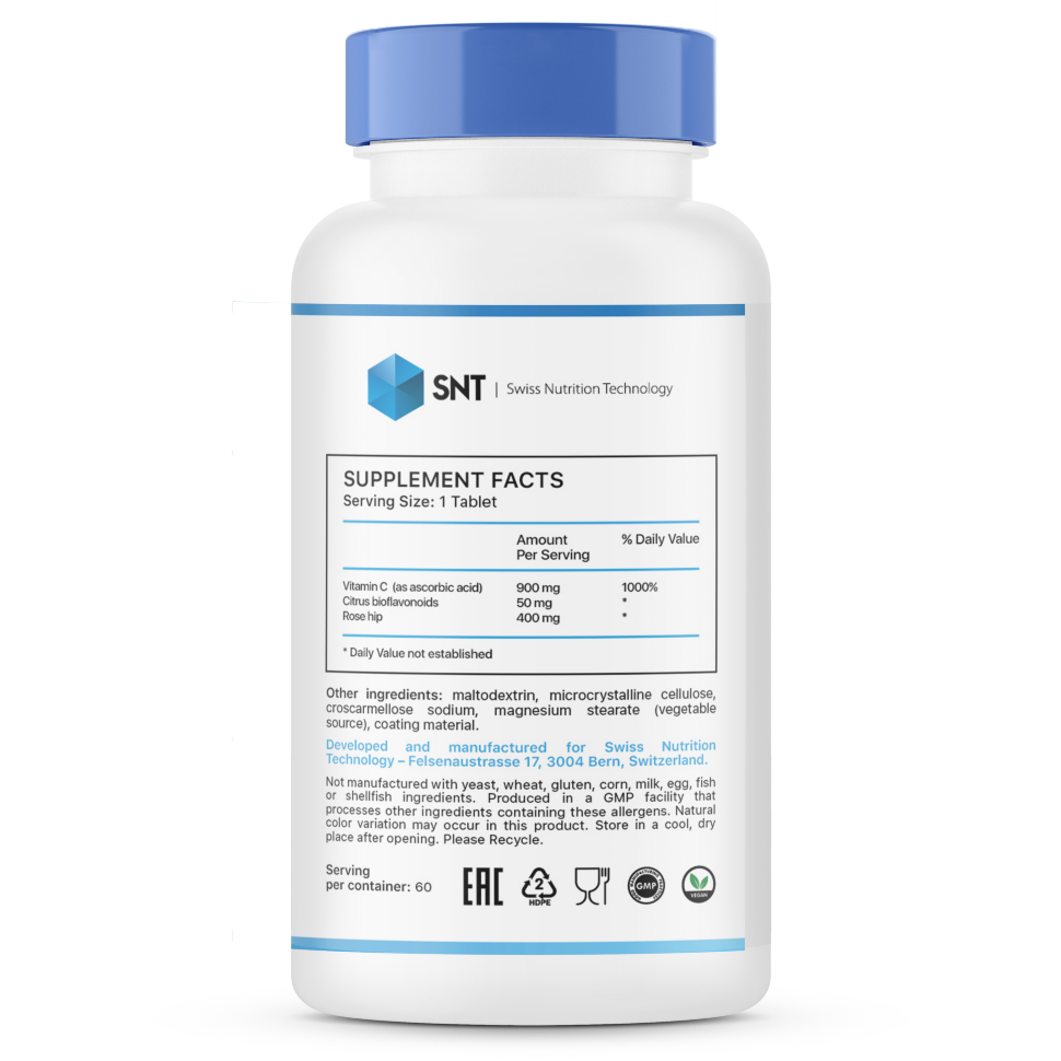 SNT Vitamin C 900 mg 60 tablets