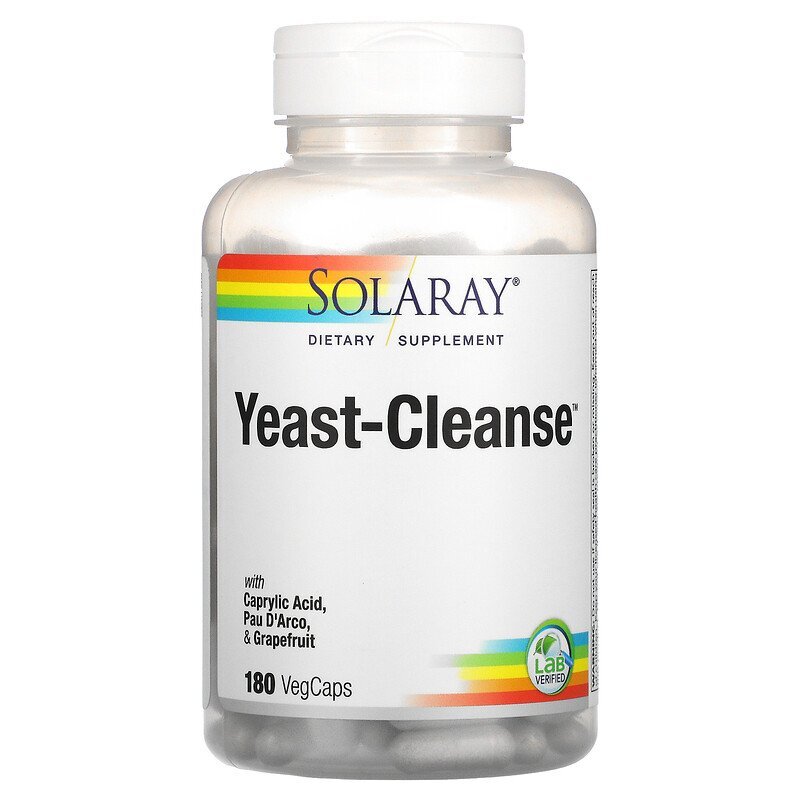 Solaray Yeast-cleanse 180 caps