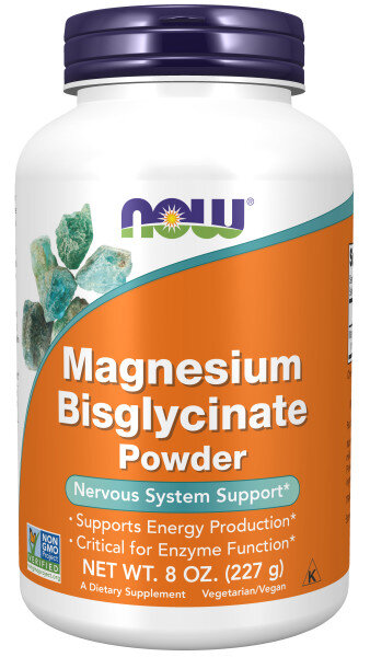 NOW Magnesium Bisglycinate powder 227 g