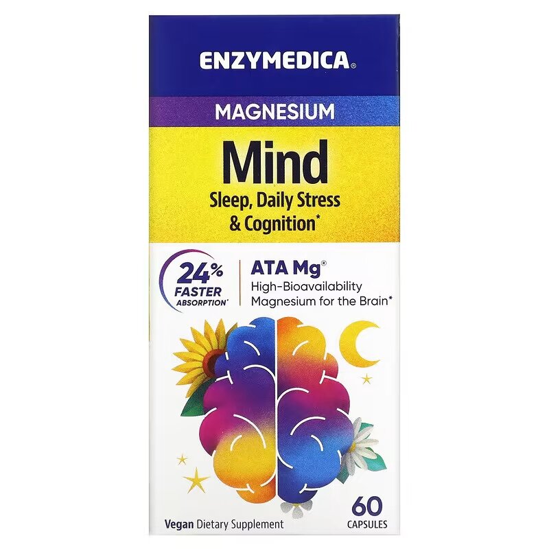 Enzymedica Magnesium Mind 60 caps