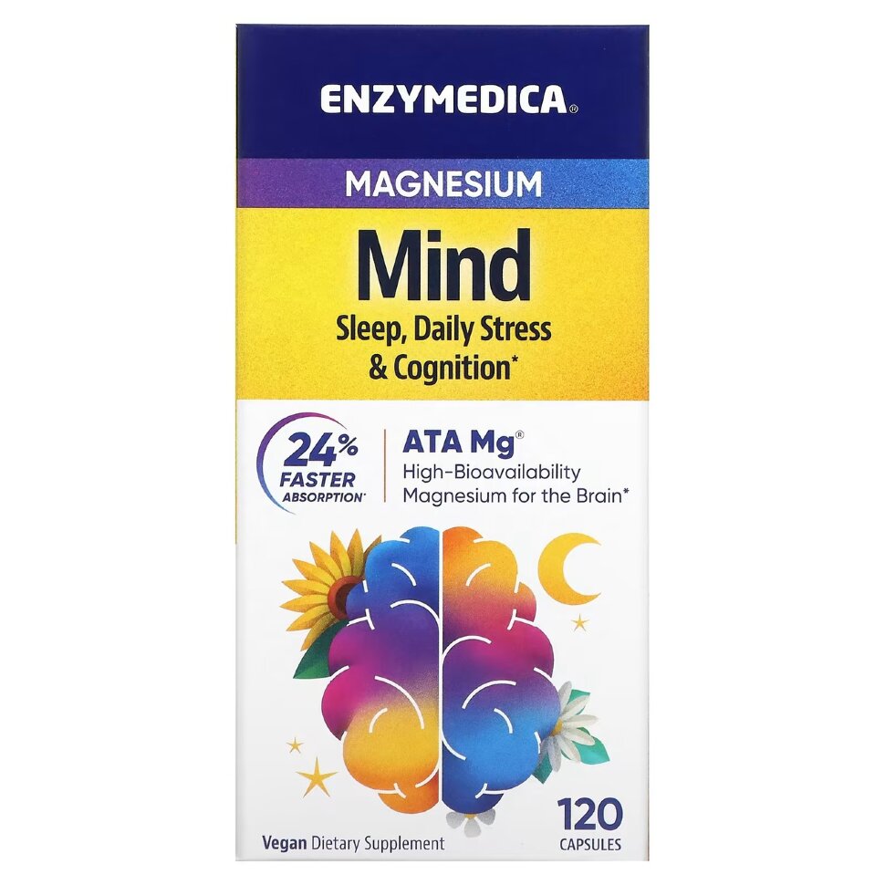 Enzymedica Magnesium Mind 120 caps