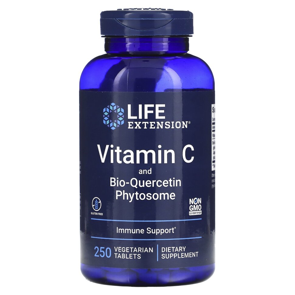 Life Extension Vitamin C and Bio-Quercetin Phytosome 250 tab