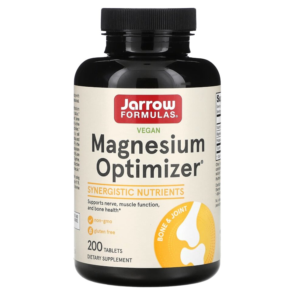 Jarrow Formulas Magnesium Optimizer 200 tablets
