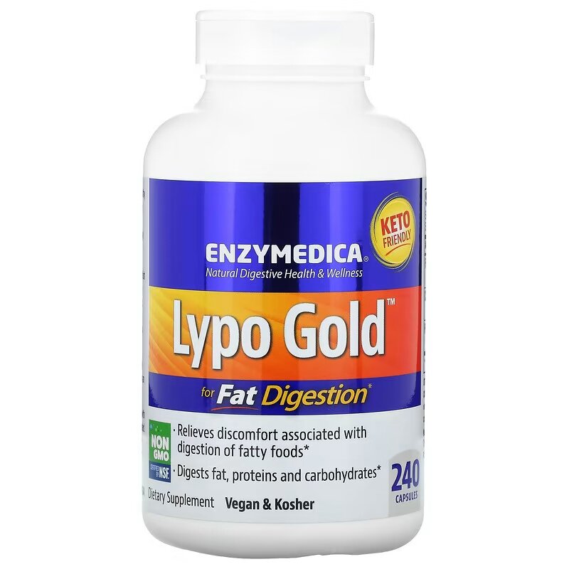 Enzymedica Lypo Gold 240 caps