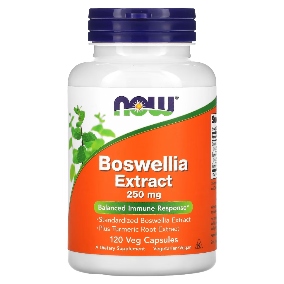 NOW Boswellia Extract 250 mg 120 caps