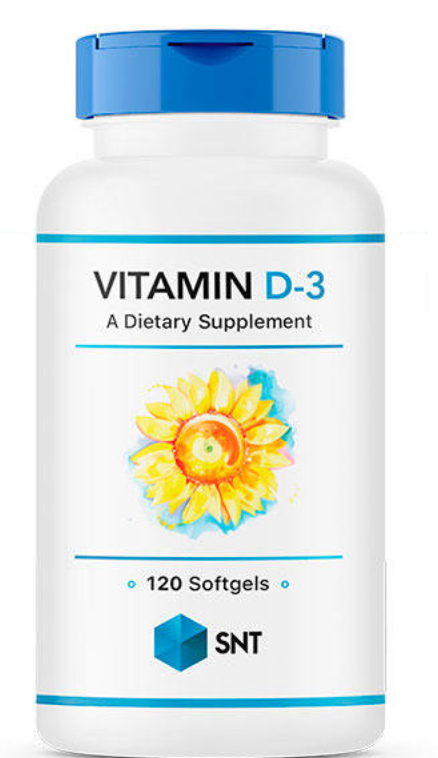 SNT Vitamin D3 5000 120 softgels