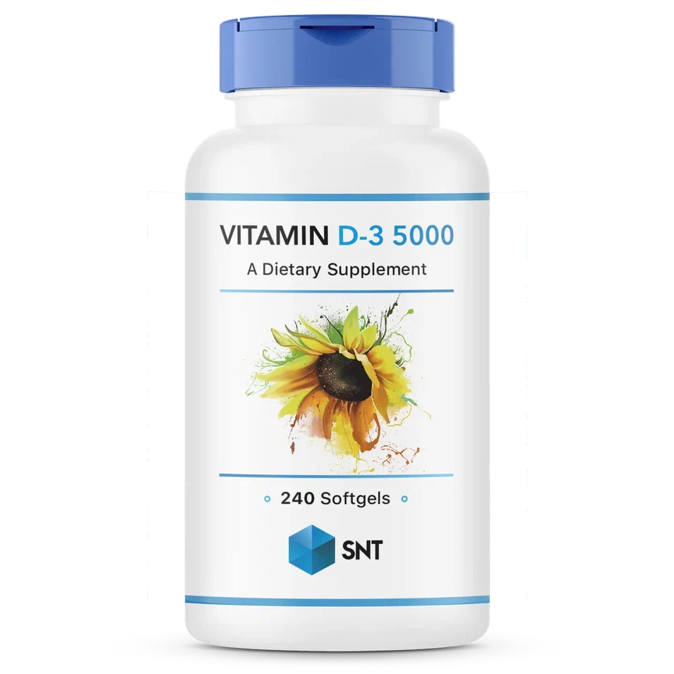 SNT Vitamin D3 5000 240 softgels