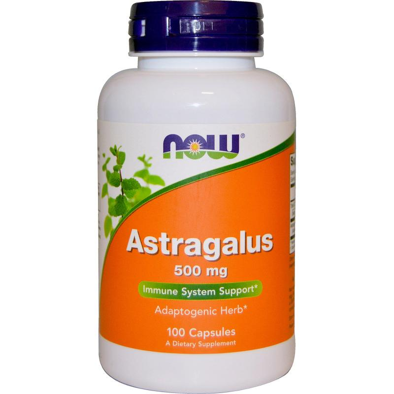 NOW Astragalus 500 mg 100 caps