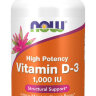 NOW Vitamin D3 1000 IU 180 softgel / Нау Витамин Д3 1000 МЕ 180 софтгель