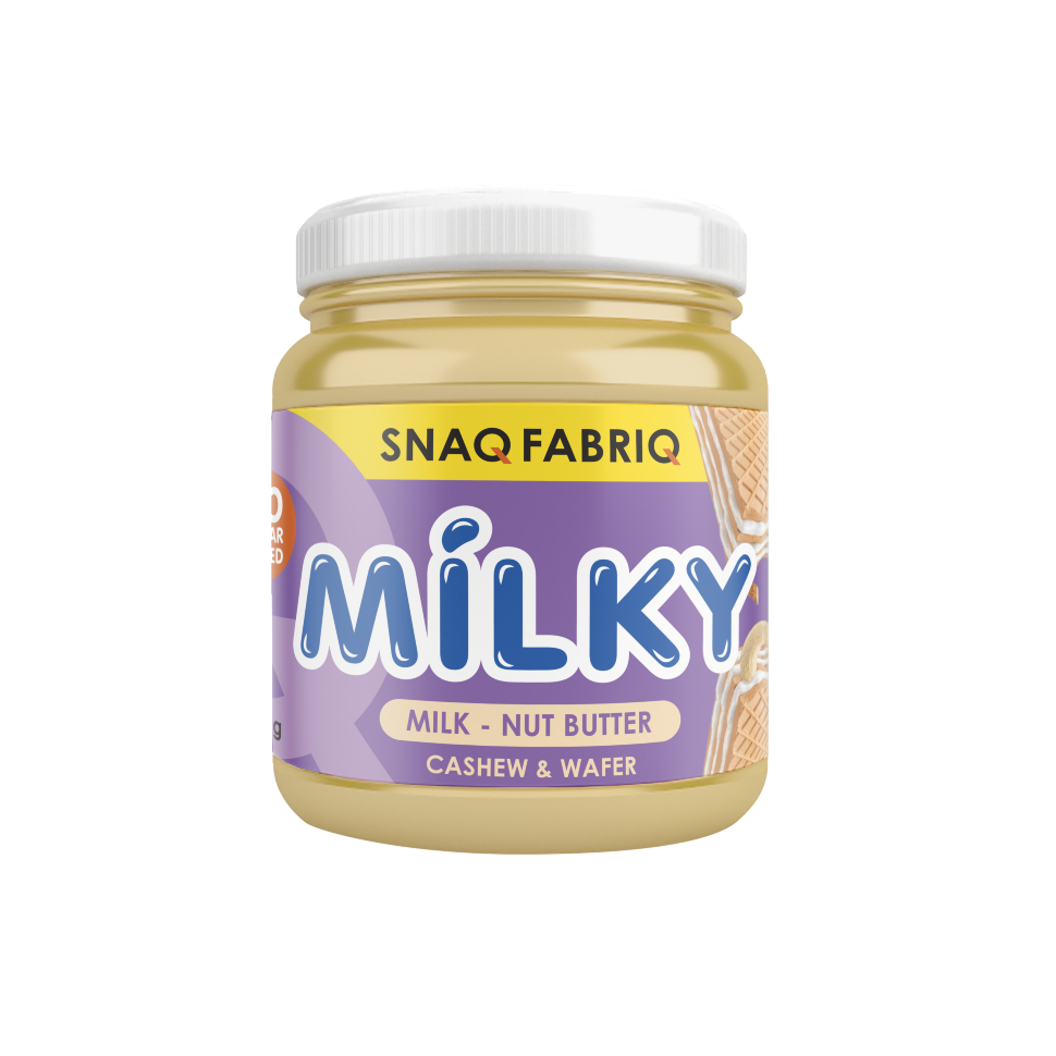 Snaq Fabriq Milky Milk-Nut Butter Cashew & Wafer 250 гр
