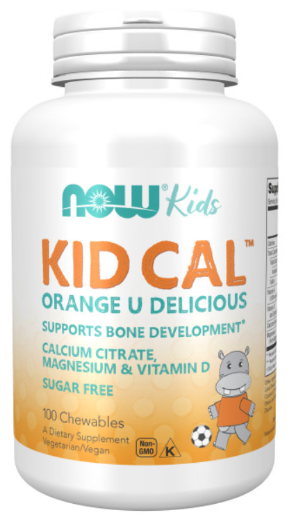 NOW Kid - Cal chewable calcium 100 loz