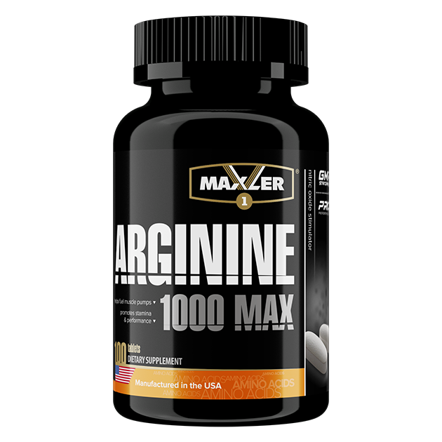 Maxler Arginine Max 1000 mg 100 tablets
