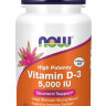 NOW Vitamin D3 5000 240 soft / Нау Витамин Д3 5000 240 софт
