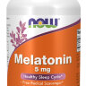NOW Melatonin 5 mg 180 caps / Нау Мелатонин 5 мг 180 капс