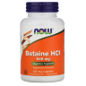 NOW Betaine HCI 648 mg 120 caps