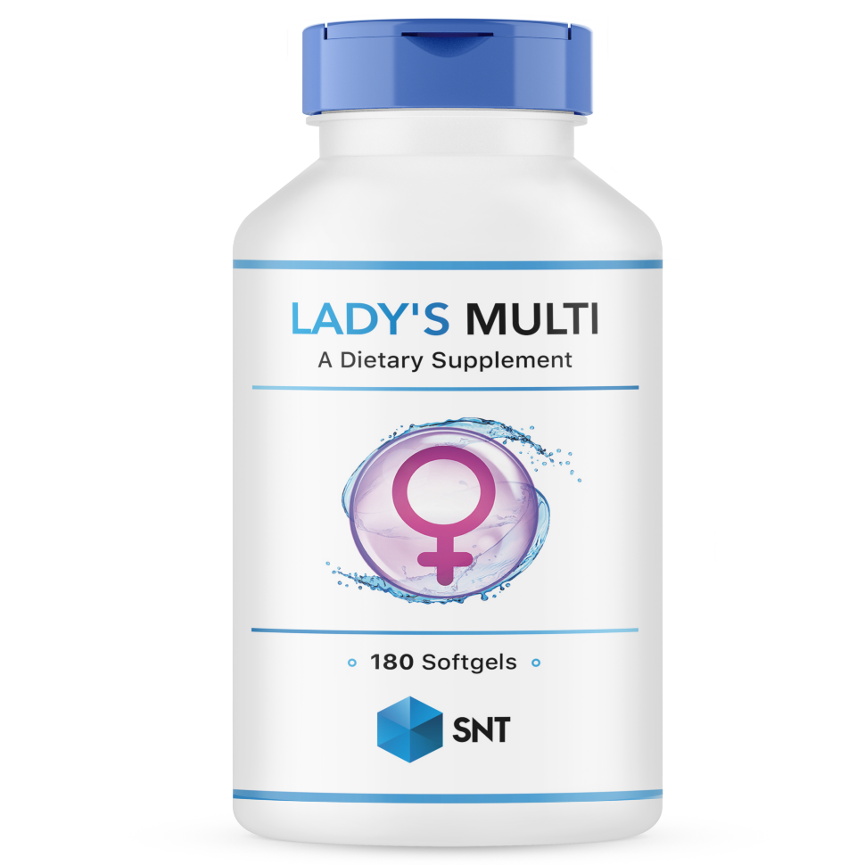 SNT Lady's multi 180 softgel / СНТ женские мультивитамины 180 софтгель