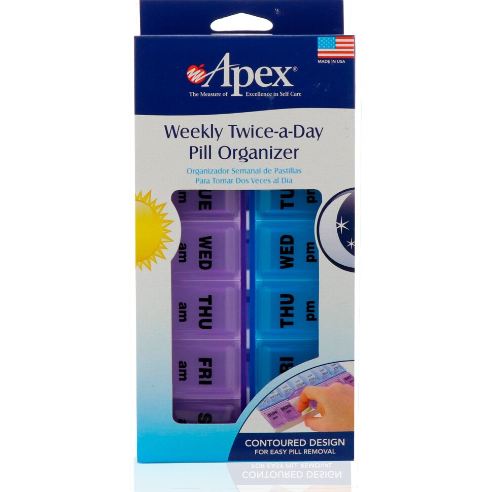 Apex Weekly twice - a - Day Pill